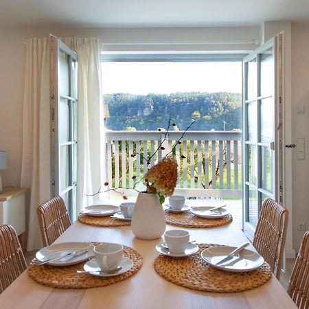 Traumhaftes Gaestehaus An Elberadweg Und Bastei Rathen Extérieur photo